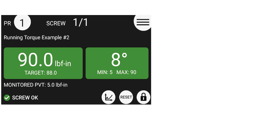 main screen monitoring pvt