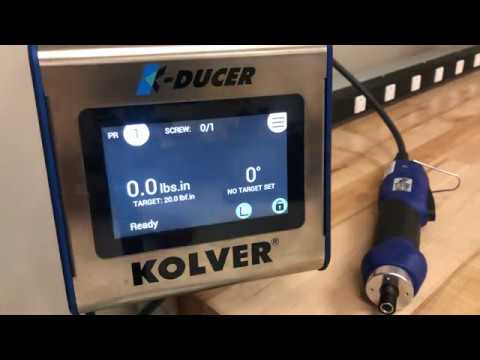 Play video: Check out the K-DUCER transducerized system from Kolver