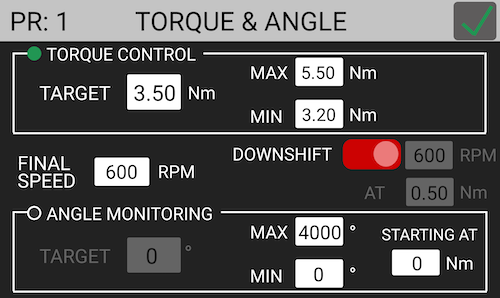 hard joint downshift off?>