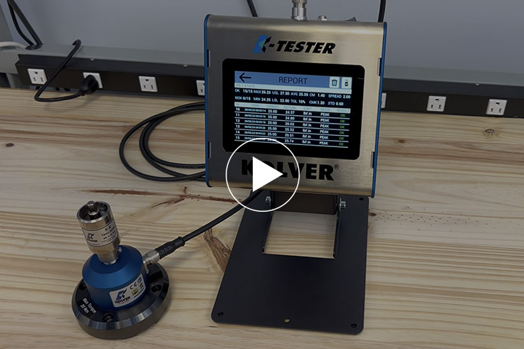 Kolver's K-TESTER, the ultimate torque measuring tool