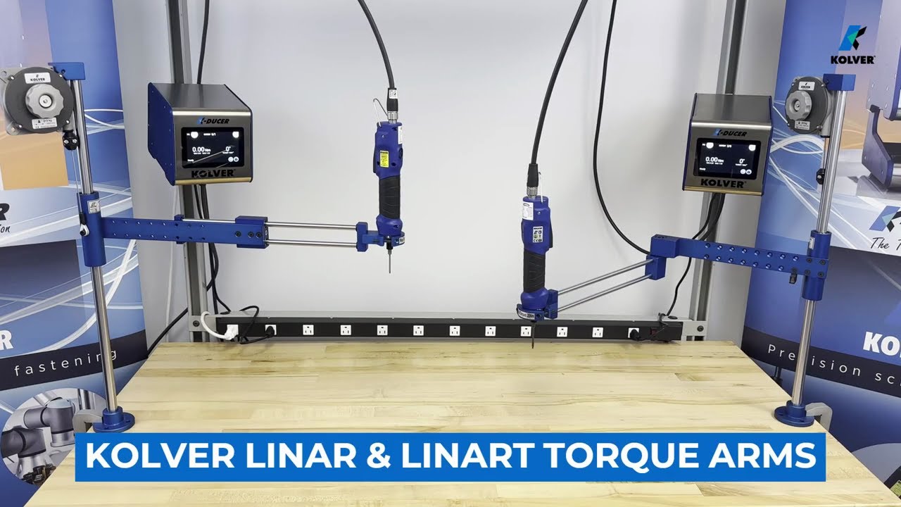 Linar & LinarT Linear Torque Reaction Arms by Kolver
