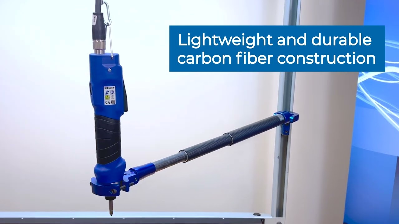Kolver CAR Series Telescoping Carbon Fiber Torque Reaction Arms
